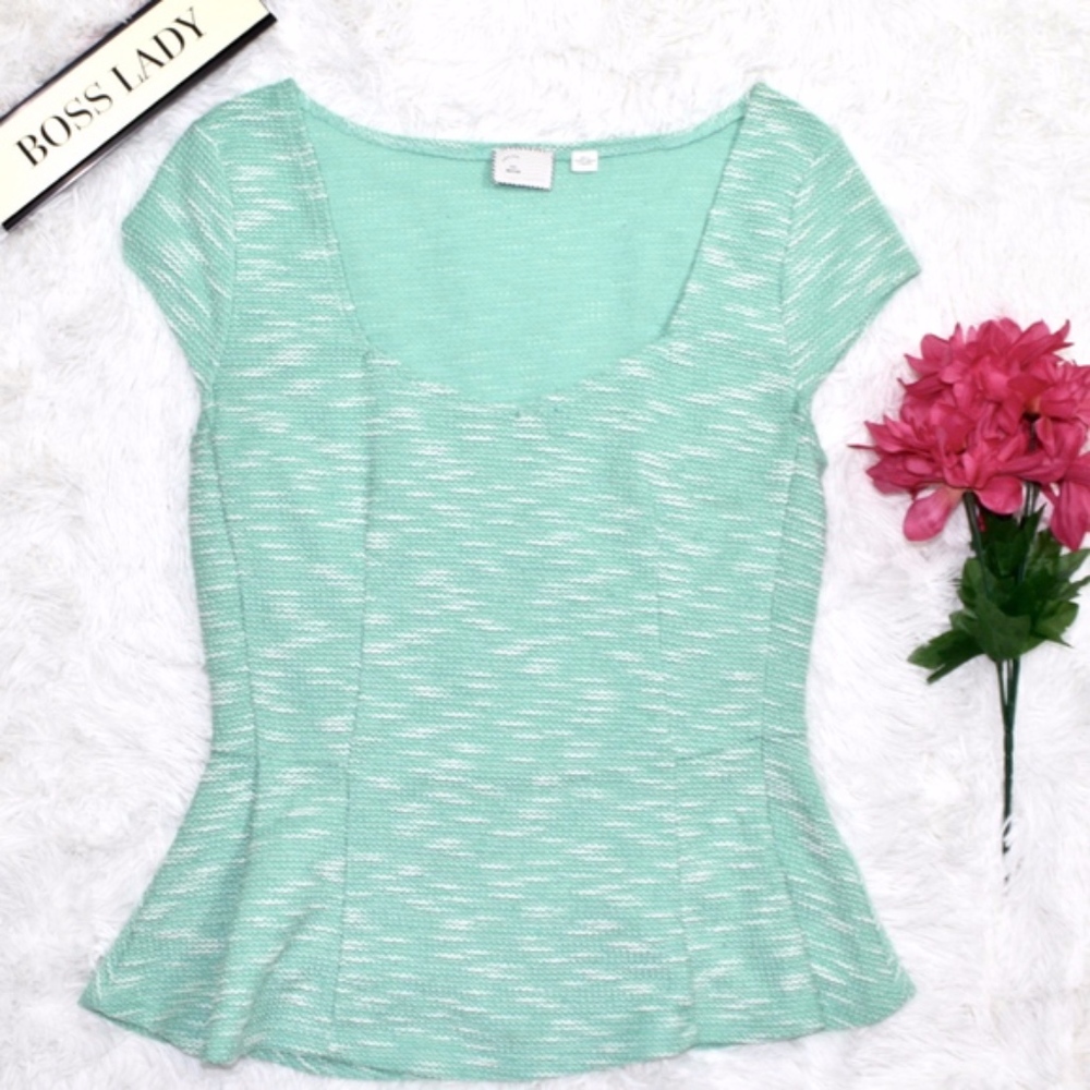 Anthropologie ~ Postmark Endash Peplum Top